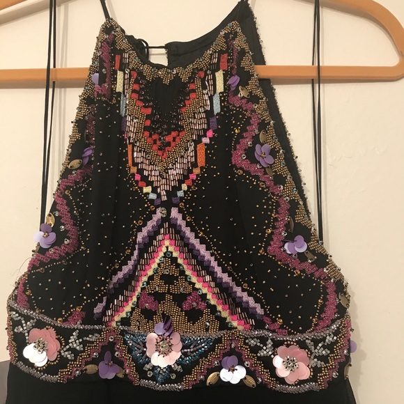 NWT 100% Silk MW Evening Gown (UK8/US4) - Picture 5 of 8